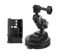 Le support ABS pour enregistreur de sport dispose d'une base d'aspiration puissante qui assure des séquences stables lors du déplacement d'équipement de tournage en plein air