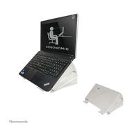 Le support acrylique pour ordinateur portable NewStar, le modèle NSNOTEBOOK300, est un support réglable en hauteur pour ordinateur portable jusqu'à 22" (55 cm). - Taille de l'écran : 25,4 cm (10 pouce