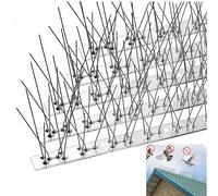 Le support anti-pigeon en acier inoxydable et le piquet anti-oiseaux sont des outils d'isolation des oiseaux adaptés pour les balcons, les toits, les jardins et la climatisation. Ils sont un