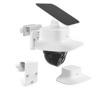 Le support d'angle en métal et le couvercle de pluie sont uniquement compatibles avec Eufy Security SoloCam S340, caméra murale, protection solaire et protection contre la pluie pour l'extérieur