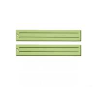 Le support de couvercle en silicone peu encombrant maintient les couvercles droits et les ustensiles hors du plan de travail pendant la préparation des aliments (vert)