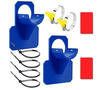 Le support de tuyau de piscine prend en charge la sortie de tuyau de tuyaux Bleu