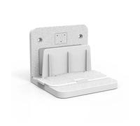 Le Support Mural est Pratique, Multi-Compatible, Robuste, Peu encombrant, sans Blocage de Signal, Support de boîtier TV for Petit Appareil(White)