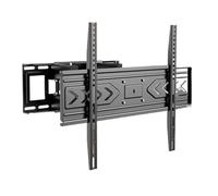 Le Support Mural for téléviseur à Double Bras articulé s'adapte à la Plupart des téléviseurs de 32 à 70 Pouces, pivotant, inclinable, VESA Maximum 600 x 400 mm.