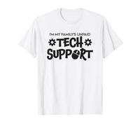 Le Support Technique Non payé de I'm My Family T-Shirt