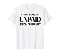 Le Support Technique Non payé de I'm My Family T-Shirt