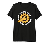 Le Support Technique Non payé de I'm My Family T-Shirt Haut de Gamme