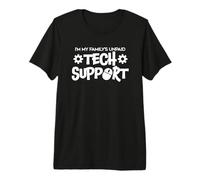 Le Support Technique Non payé de I'm My Family T-Shirt Haut de Gamme