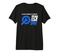 Le Support Technique Non payé de I'm My Family T-Shirt Haut de Gamme