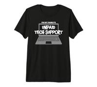 Le Support Technique Non payé de I'm My Family T-Shirt Haut de Gamme