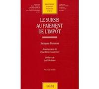 Le sursis au paiement de l'impôt Buisson j. (Auteur)