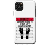 Le Suspect a Quelque Part où être mais ne va Nulle Part Voyager Coque pour iPhone 11 Pro Max