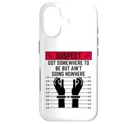 Le Suspect a Quelque Part où être mais ne va Nulle Part Voyager Coque pour iPhone 17