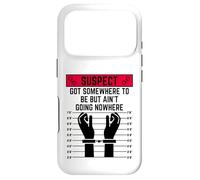 Le Suspect a Quelque Part où être mais ne va Nulle Part Voyager Coque pour iPhone 17 Pro