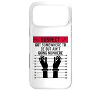 Le Suspect a Quelque Part où être mais ne va Nulle Part Voyager Coque pour iPhone 17 Pro Max