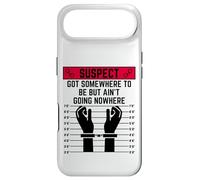 Le Suspect a Quelque Part où être mais ne va Nulle Part Voyager Coque pour iPhone Air