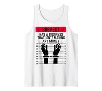 Le Suspect a Une Entreprise Qui ne gagne Pas d'argent Débardeur