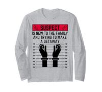 Le Suspect est Nouveau dans la Famille et essaie de Faire Une Escapade Manche Longue