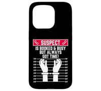 Le Suspect est réservé et occupé mais il a Toujours Le Temps Coque pour iPhone 15 Pro