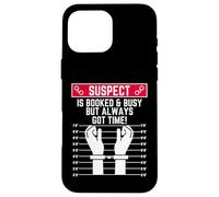 Le Suspect est réservé et occupé mais il a Toujours Le Temps Coque pour iPhone 16 Pro Max