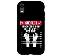 Le Suspect est réservé et occupé mais il a Toujours Le Temps Coque pour iPhone XR