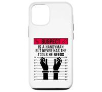 Le Suspect est Un Bricoleur mais n'a jamais Les Outils Dont il a Besoin de s'amuser Coque pour iPhone 12/12 Pro