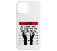 Le Suspect est Un Bricoleur mais n'a jamais Les Outils Dont il a Besoin de s'amuser Coque pour iPhone 14