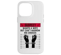 Le Suspect Veut Une Femme mais ne Peut Pas restreindre Ses Choix Hommes Bruh Coque pour iPhone 14 Pro Max