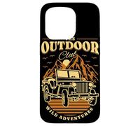 Le SUV Outdoor Club Wild Adventures Coque pour iPhone 15 Pro
