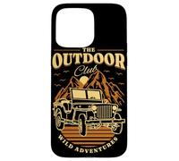 Le SUV Outdoor Club Wild Adventures Coque pour iPhone 15 Pro Max