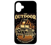 Le SUV Outdoor Club Wild Adventures Coque pour iPhone 16 Plus