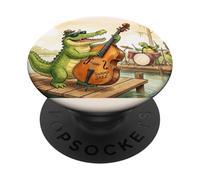 Le Swamp Jazz Band PopSockets PopGrip Adhésif