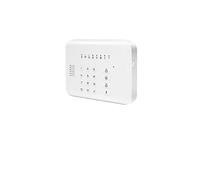 Le Système D'alarme De Sécurité Domestique Intelligent Fonctionne Désarmer Le Détecteur De Fumée De Porte De Commande Vocale SOS, Extensible(WiFi GSM Alarm 5)