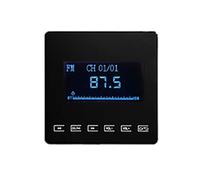 Le SystèMe de Musique de Fond 86 Est Compatible avec la Touche Tactile de L'Amplificateur Mural pour FM TF Noir