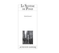 Le Système de Ponzi David Lescot (Auteur)