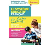 Le système éducatif français en fiches mémos