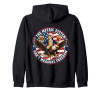 Le système métrique ne Peut Pas mesurer la liberté | Funny USA American Sweat à Capuche
