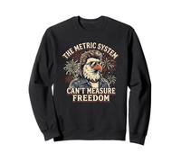Le système métrique ne Peut Pas mesurer Le pygargue à tête Blanche Sweatshirt