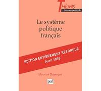 Le système politique français, 21e édition
