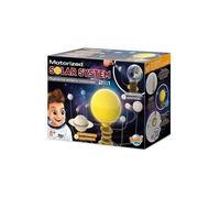 Le systeme solaire motorise 2 en 1 - Planetes, Espace, Science, Astronomie - Jeu educatif scientifique 8 ans - Carte en cadeau
