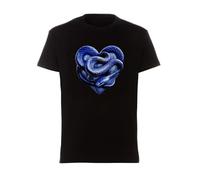 Le T-shirt IM Inter "Amarti est destin" avec impression numérique et sérigraphie, allie qualité et style pour tout fan nerazzurro. Fabriqué en 100 % coton, tailles unisexes pour adultes.