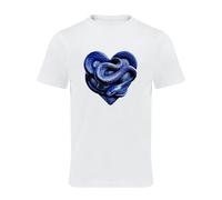 Le T-shirt IM Inter "Amarti est destin" avec impression numérique et sérigraphie, allie qualité et style pour tout fan nerazzurro. Fabriqué en 100 % coton, tailles unisexes pour adultes.