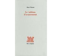 Le tableau d’avancement - Henri Thomas - Fata Morgana - broché - Livre