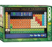 The Périodique Table 1000 Pièce Puzzle Par Eurographics 680mm x 480mm