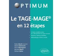 Le TAGE-MAGE® en 12 étapes - Robin Morth - Ellipses - broché - Scolaire / Universitaire