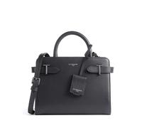 Le Tanneur Emilie Sac à main noir, cuir grainé, femme