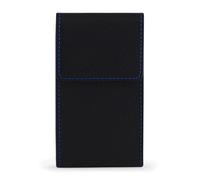 Le Tanneur, Etui clés à Rabat, Porte clés, en Cuir grainé, Charles, Homme, Mousqueton clés chaînette, Poche Plate arrière, Fermoir Bouton Pression, breloque, organisteur de clés
