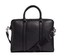 Le Tanneur, porte documents, sac ordinateur 17 pouces, en cuir, homme, poche moussée ordi, poches de rangement, malette, porté main, bandoulière, sac business, tavail
