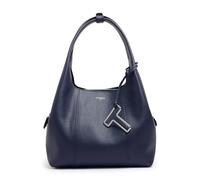 Le Tanneur, Sac à Main, Sac bandoulière, en Cuir grainé, Juliette, Femme, Sac porté épaule, Charms t Amovible, Fermeture zippée, 2 Poches Plates, 1 Poche zippée