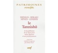 Le tannisho Shinran (Auteur), Seikaku (Traduction), Honen (Auteur)